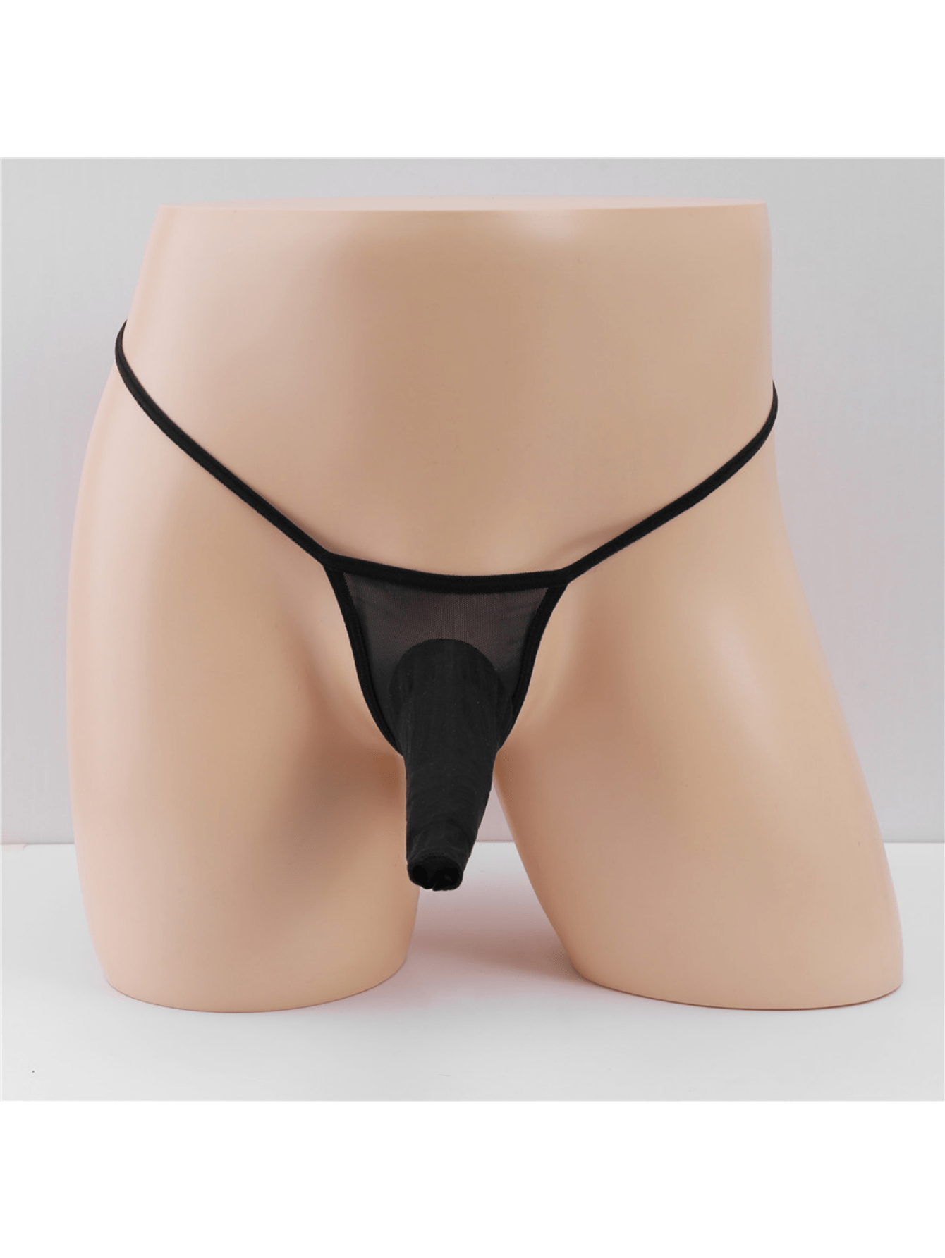 Men's Sexy G string T back Ice Silk Panties Plain Color - Temu