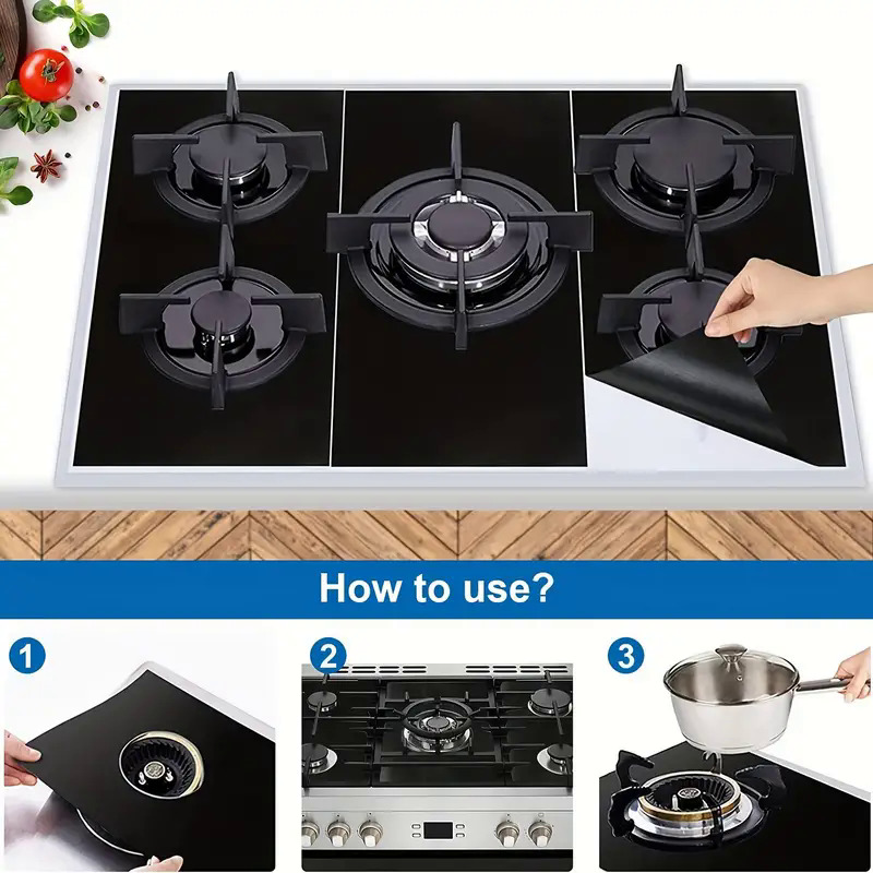 4 Pièces, Couvercle De Cuisinière En Acier Inoxydable, Couvercle De Brûleur  De Cuisinière Électrique, Couvercle De Cuisinière De Cuisine, Couvercle De  Protection Pour Ustensiles De Cuisine, Couvercles De Brûleur De Cuisinière À