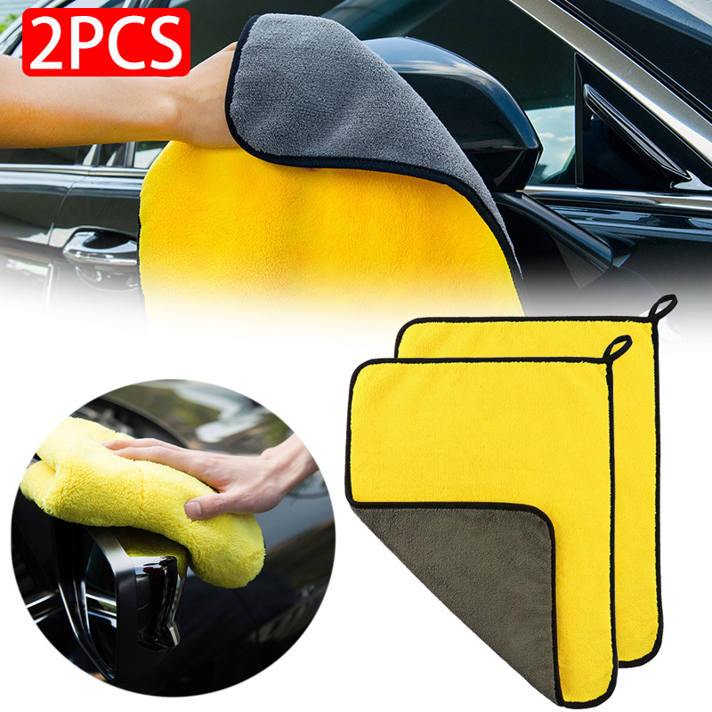 Microfiber Towel Super Absorbent Car Wash Cloth Car Cleaning - Temu