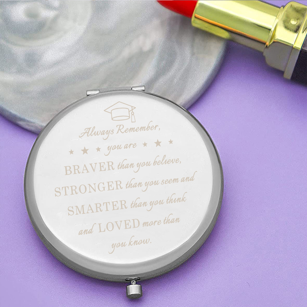 Inspirational Makeup Mirror for Women - Encouragement Gift for Daughter