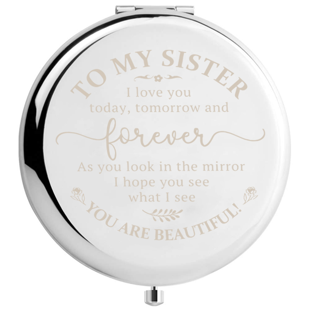 Inspirational Makeup Mirror for Women - Encouragement Gift for Daughter
