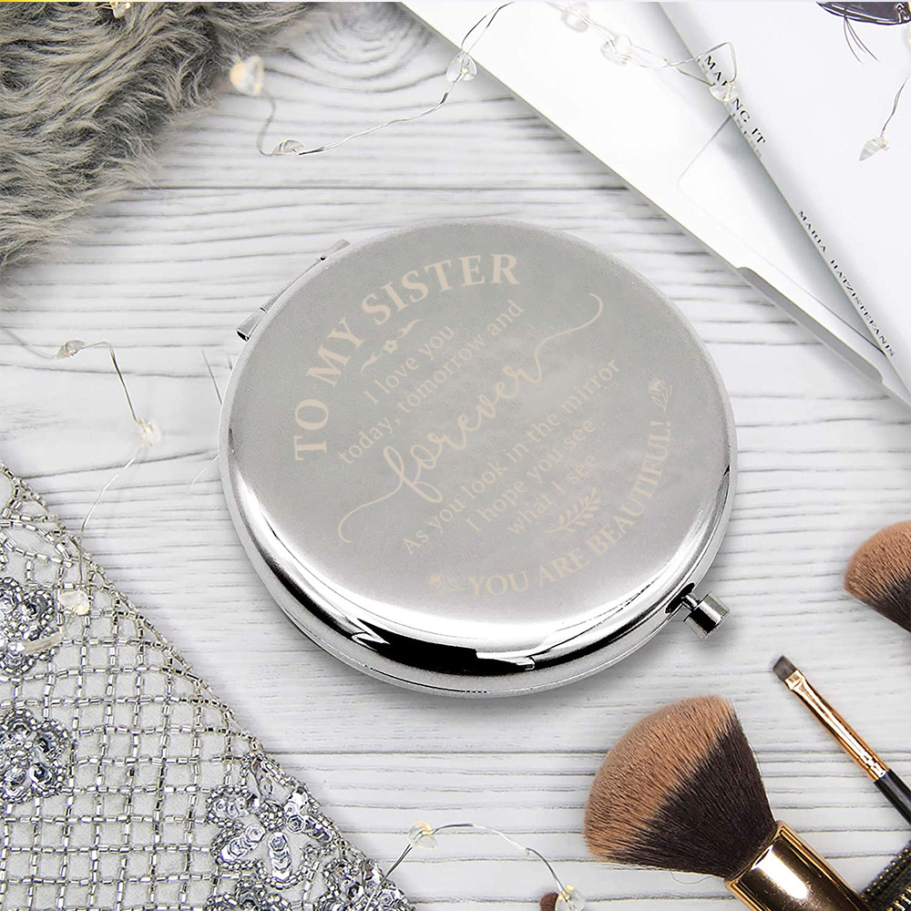 Inspirational Makeup Mirror for Women - Encouragement Gift for Daughter