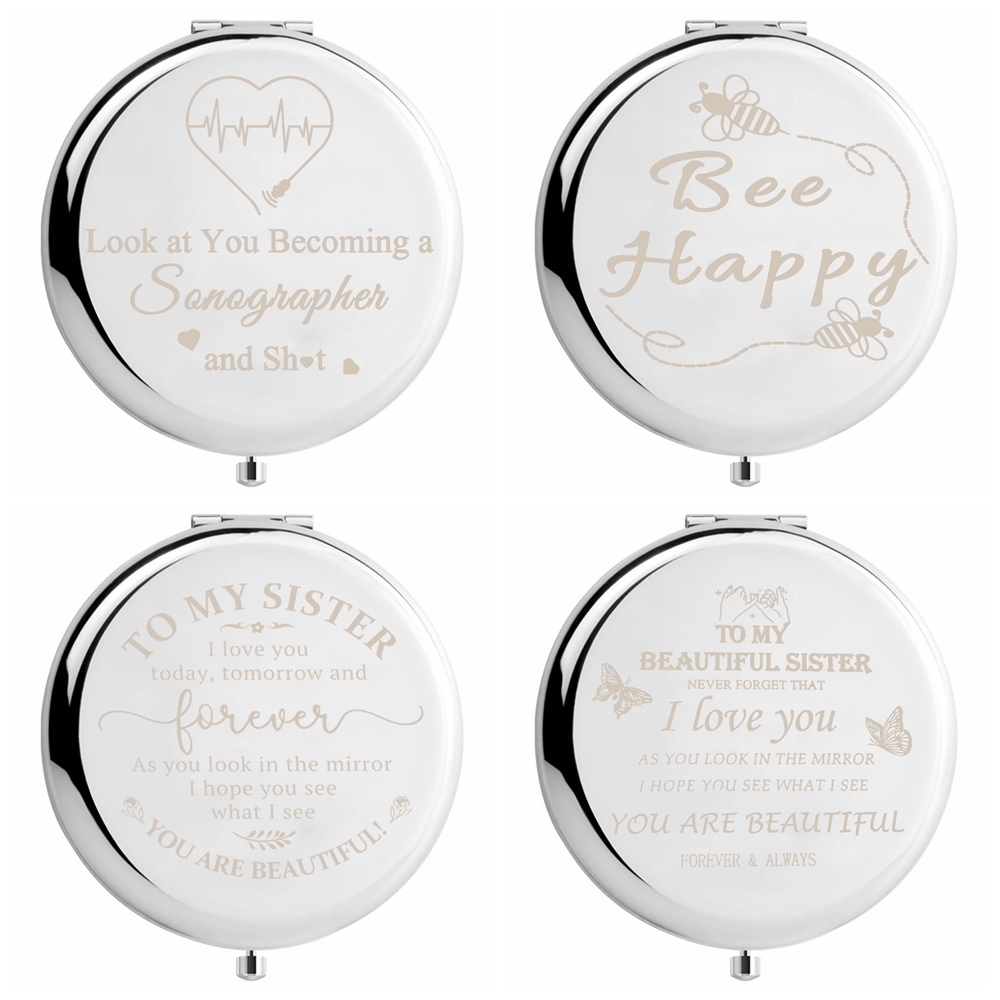 Inspirational Makeup Mirror for Women - Encouragement Gift for Daughter