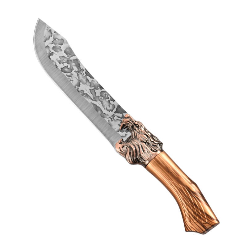 Smith Chu Cuchillo de carnicero serbio forjado hecho a mano con vaina,  cuchillo de carnicero de espiga completa, cuchillo de carnicero para carne  al