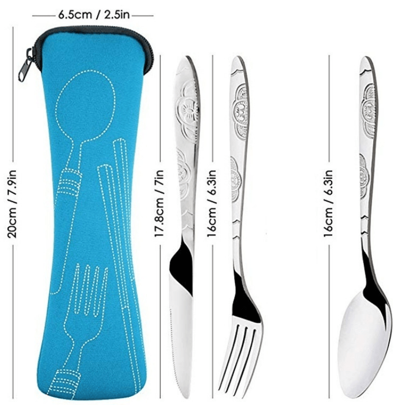 7 Travel Cutlery Sets (for eating on the go!)
