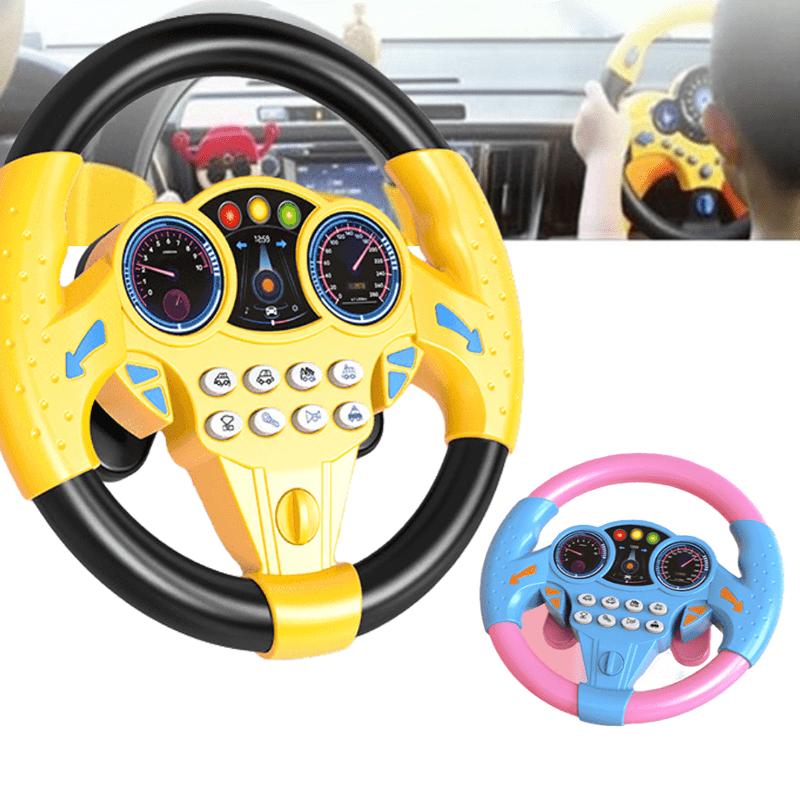volante para crianças  Simulação Condução Jogo Máquina Corrida