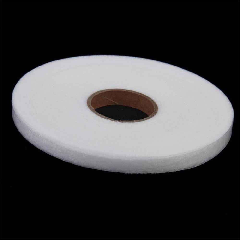 White Double Sided Sewing Accessory Adhesive Tape Cloth Apparel Fusible  Interlining Fabric Tape