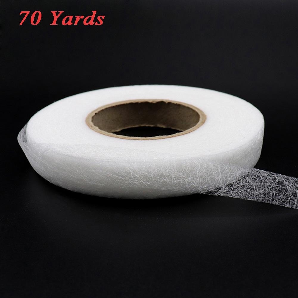 70Yards Black White Double-Sided Hot Melt Adhesive Garment Fusible  Interlining Tape DIY Clothes Patchwork Sewing Accessories - AliExpress