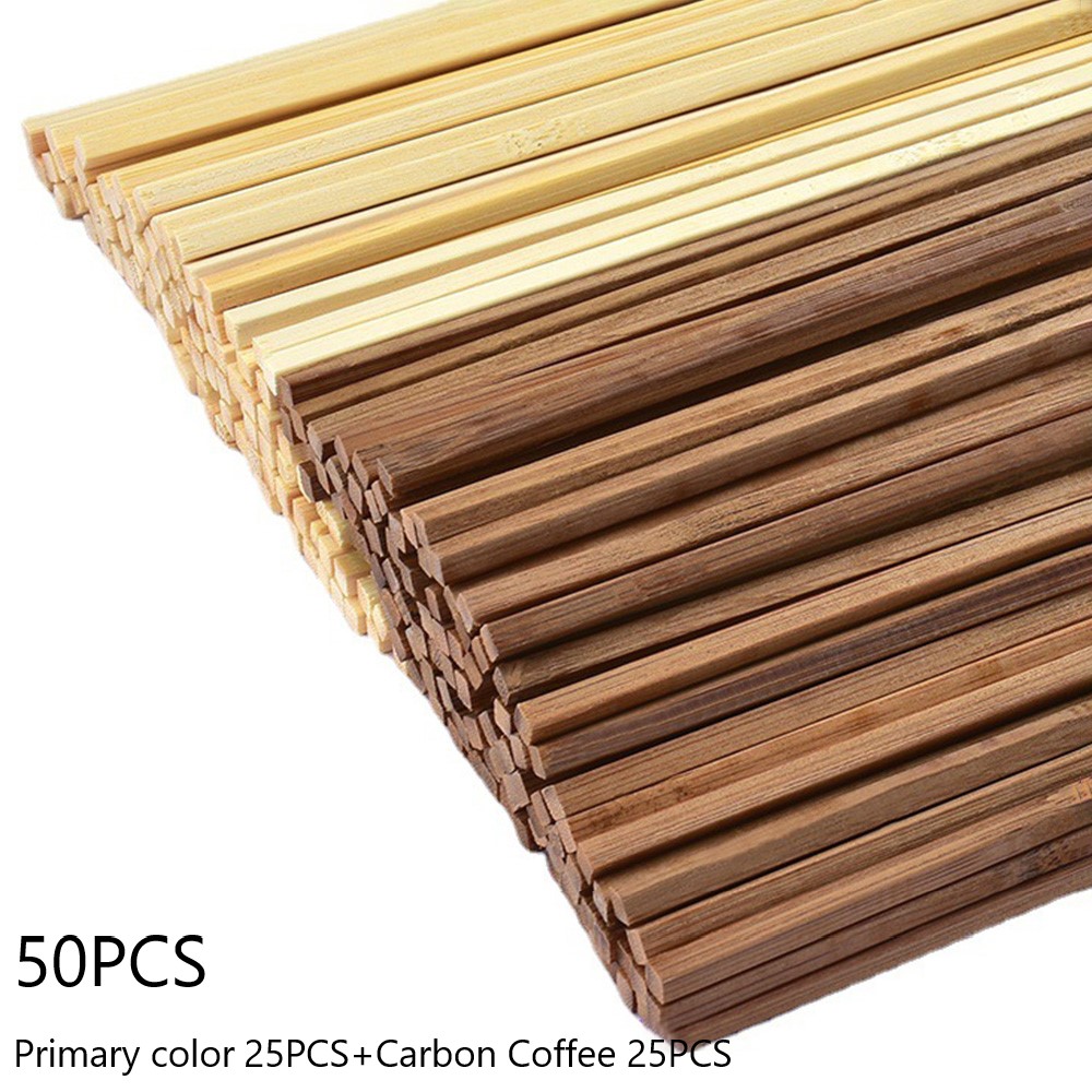Yeulioncraft 50pcs 5*5*300mm/0.2*0.2*11.81inch Set Architectural Model Material Easy To Cut