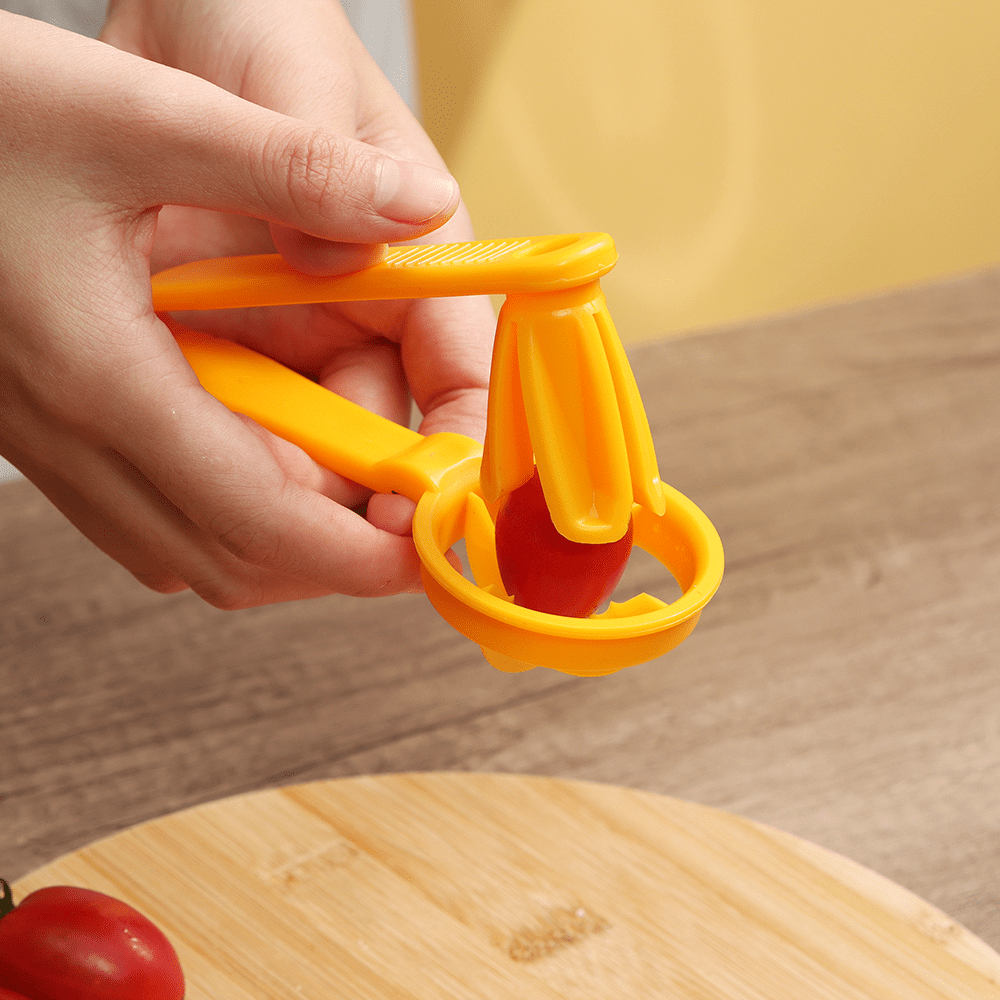 Stainless Steel Lemon Slicer Tomato Slicer Lemon Cutter With Handle  Multifunctional For Fruits And Vegetables Home Made Drinks - AliExpress