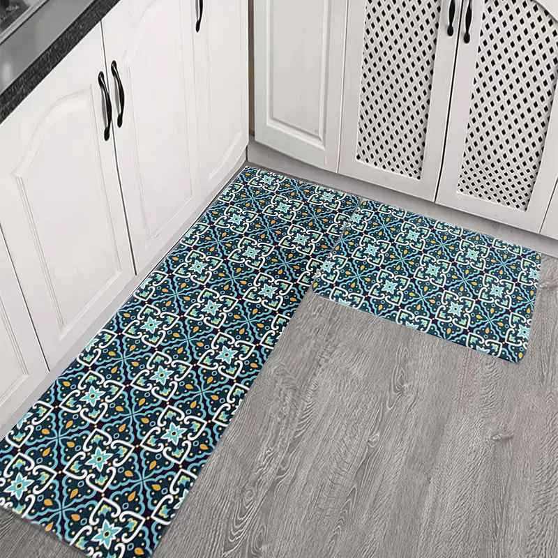 Antifatigue Kitchen Bath Door Mat Cushioned Runner Rug,Washable