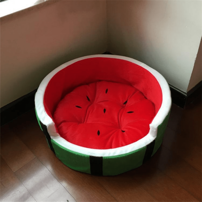 Watermelon dog clearance bed