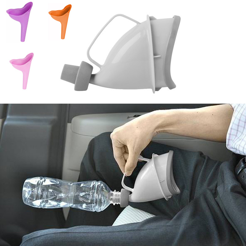 Male Female Portable Urinal Travel Camping Car Toilet Pee Bottle Emergency  Kit