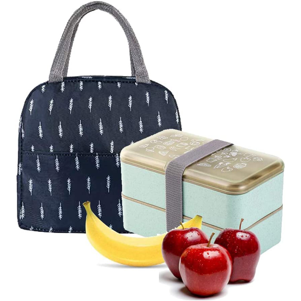 1pc Bolsa Bento Bolsa De Picnic Multifuncional Con Paquete - Temu