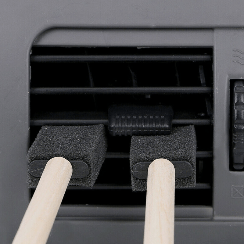 Double Head Brush Car Air Vent Brush Conditioner Grille - Temu