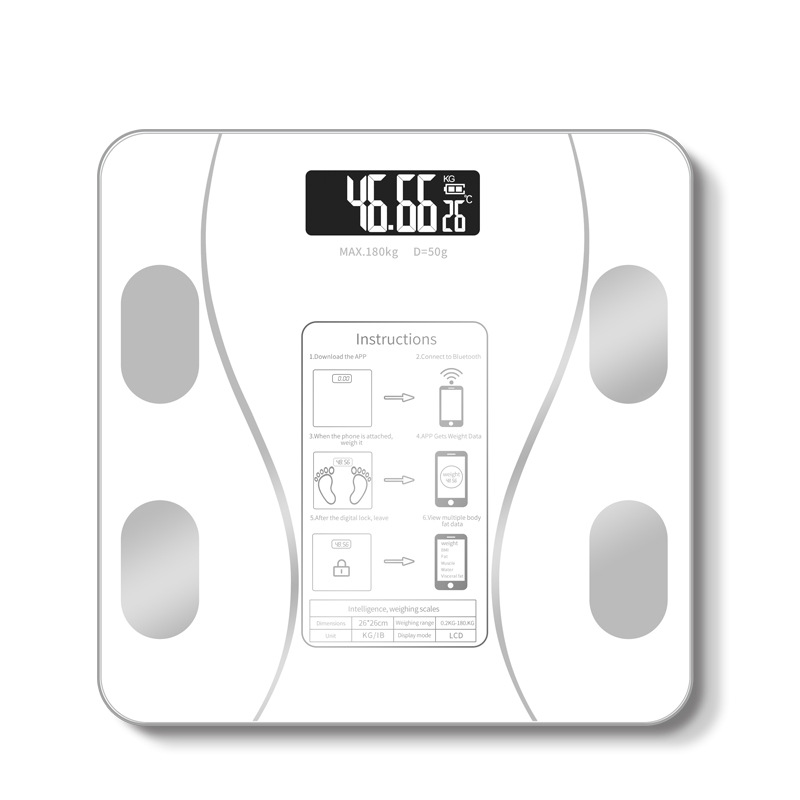 smart body weight fat scale accurately measure your   details 3