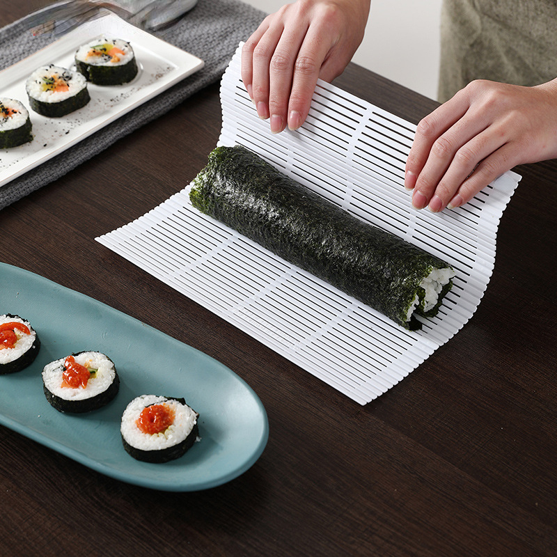 Sushi Making Kit, Silicone Sushi Mat, Including 1 Sushi Rolling Mats,  Chopsticks, 1 Spreader Beginner Sushi Kit - Temu United Arab Emirates