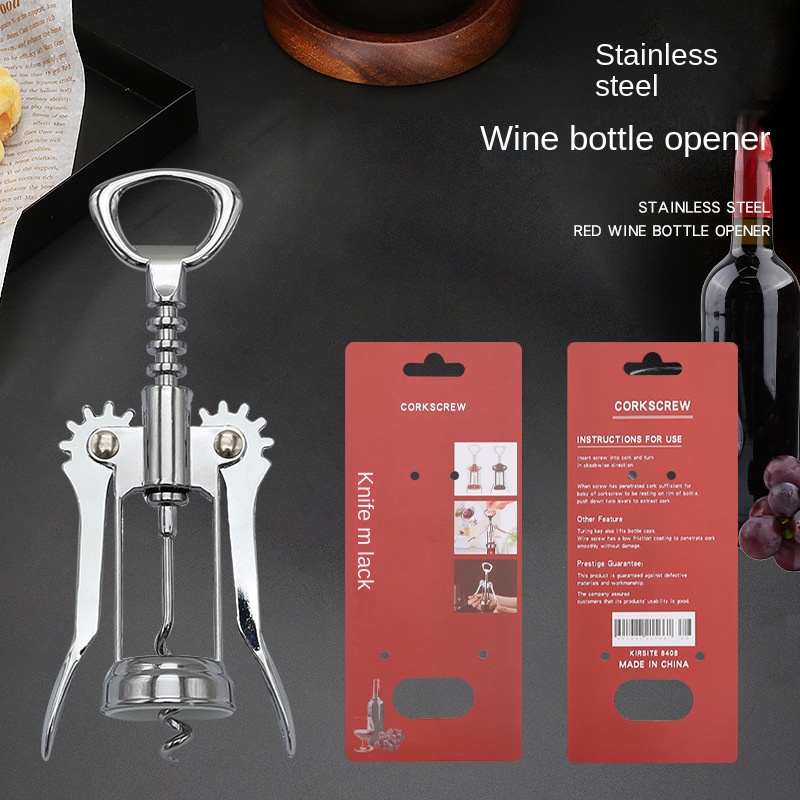Wine Bottle Opener Corkscrew Tool Cork Remover
