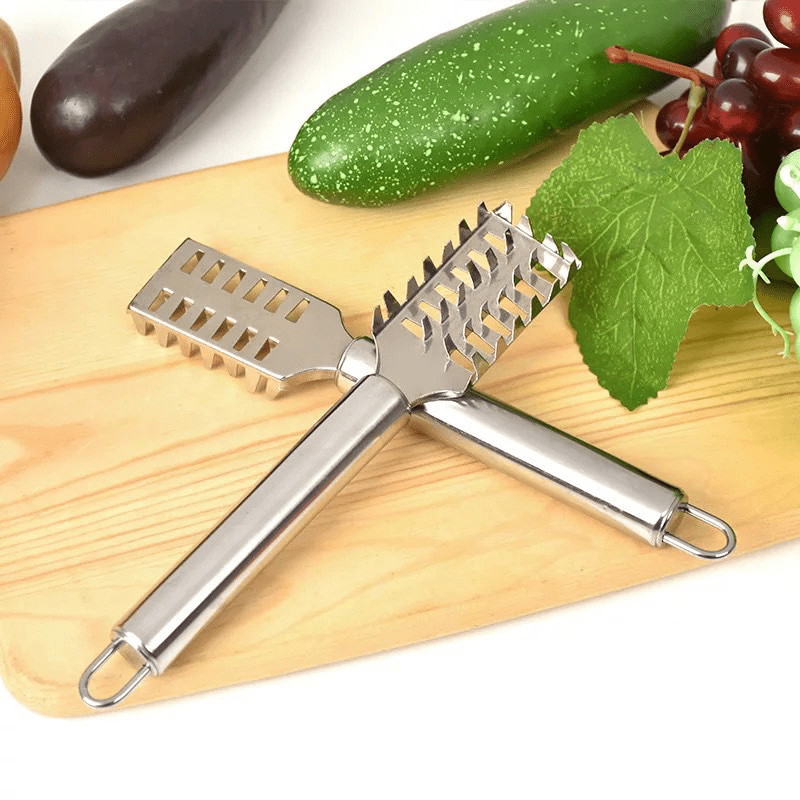 Stainless Steel Fish Scale Removal Scraper Seafood Peeling - Temu