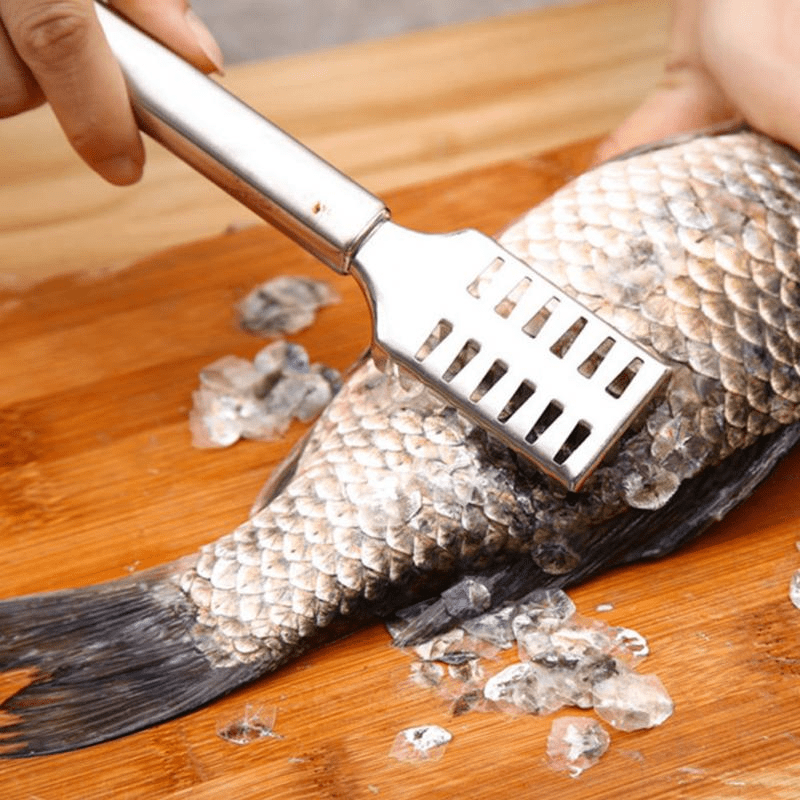 Stainless Steel Fish Scale Removal Scraper Seafood Peeling - Temu