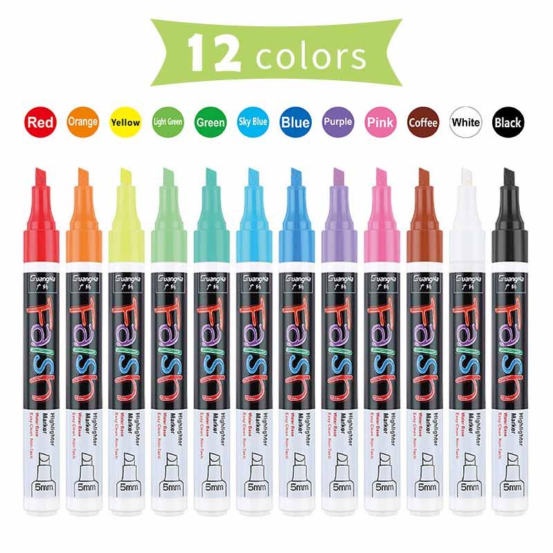 Chalkboard Markers Set of 8 Washable, Erasable Chalk Ink Dry Erase Pens for  School, Chalkboard Menu Board & Glass Car Window - Neon, Pastel, White