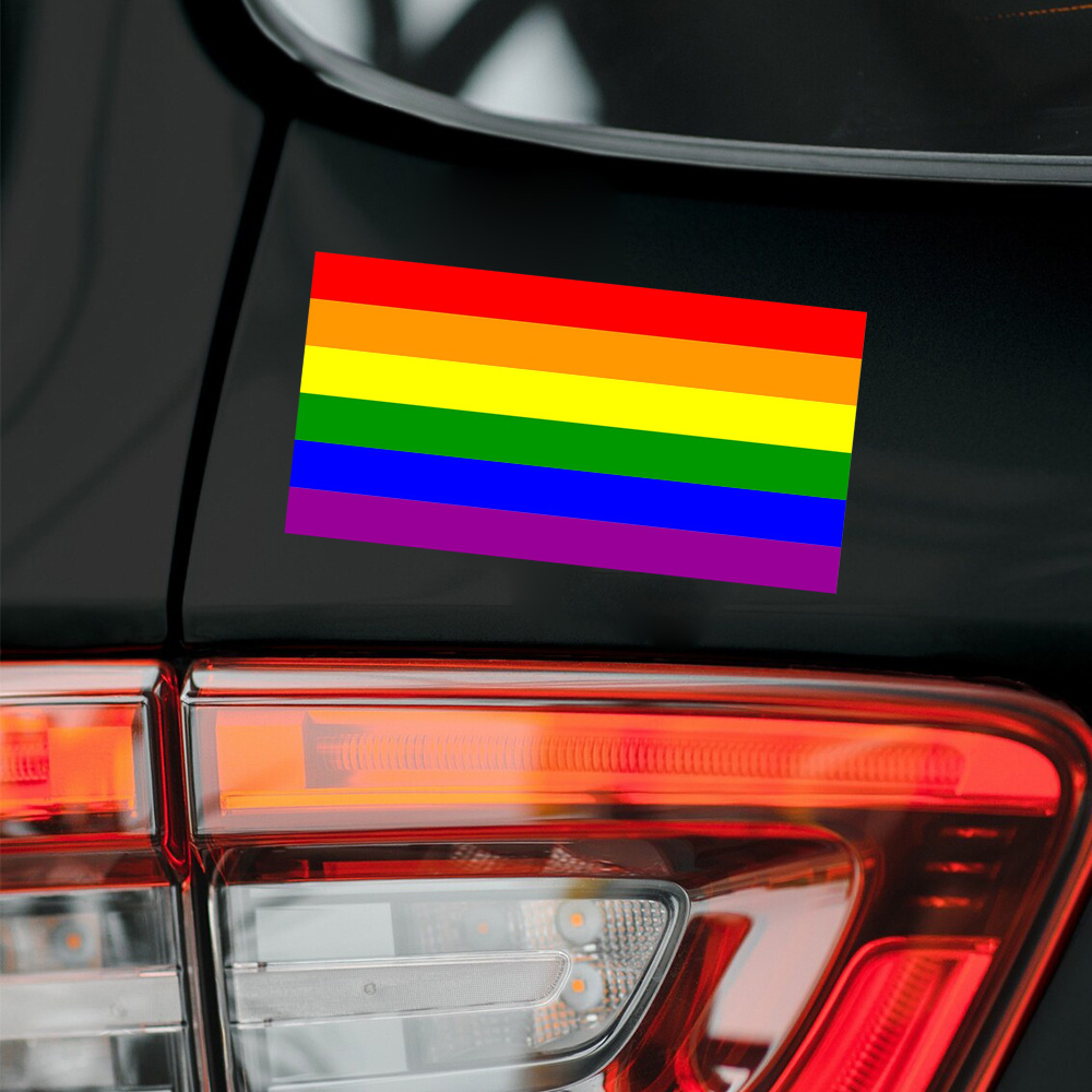 DRAPEAUX LGBT Autocollant