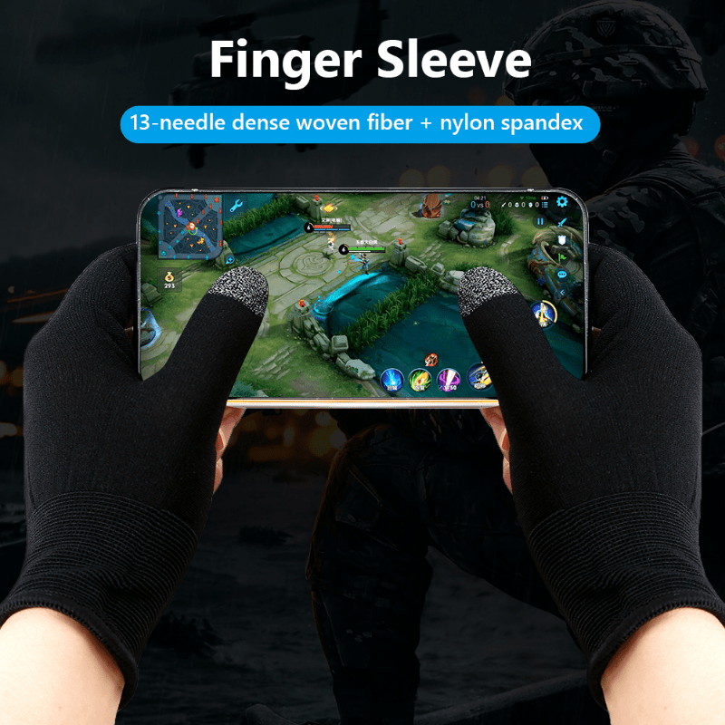 Flydigi Mobile Phone Gaming Sweat-Proof Finger Cover Fingertip Gloves Game  Non-slip Touch Screen Thumb Fingertip Sleeves