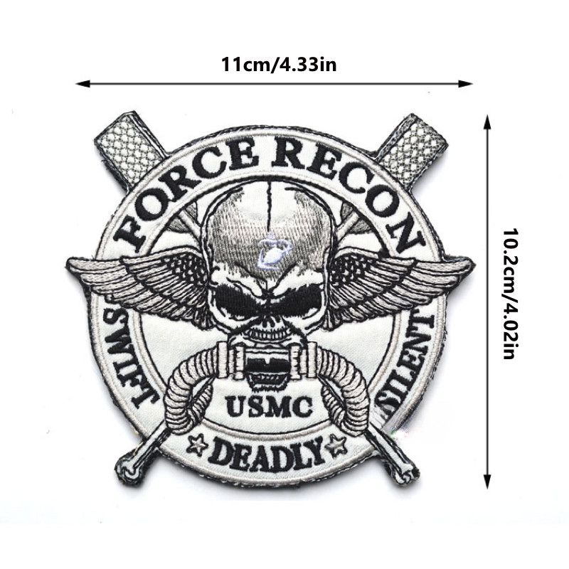 Men's Embroidered Cloth Stickers for Badges