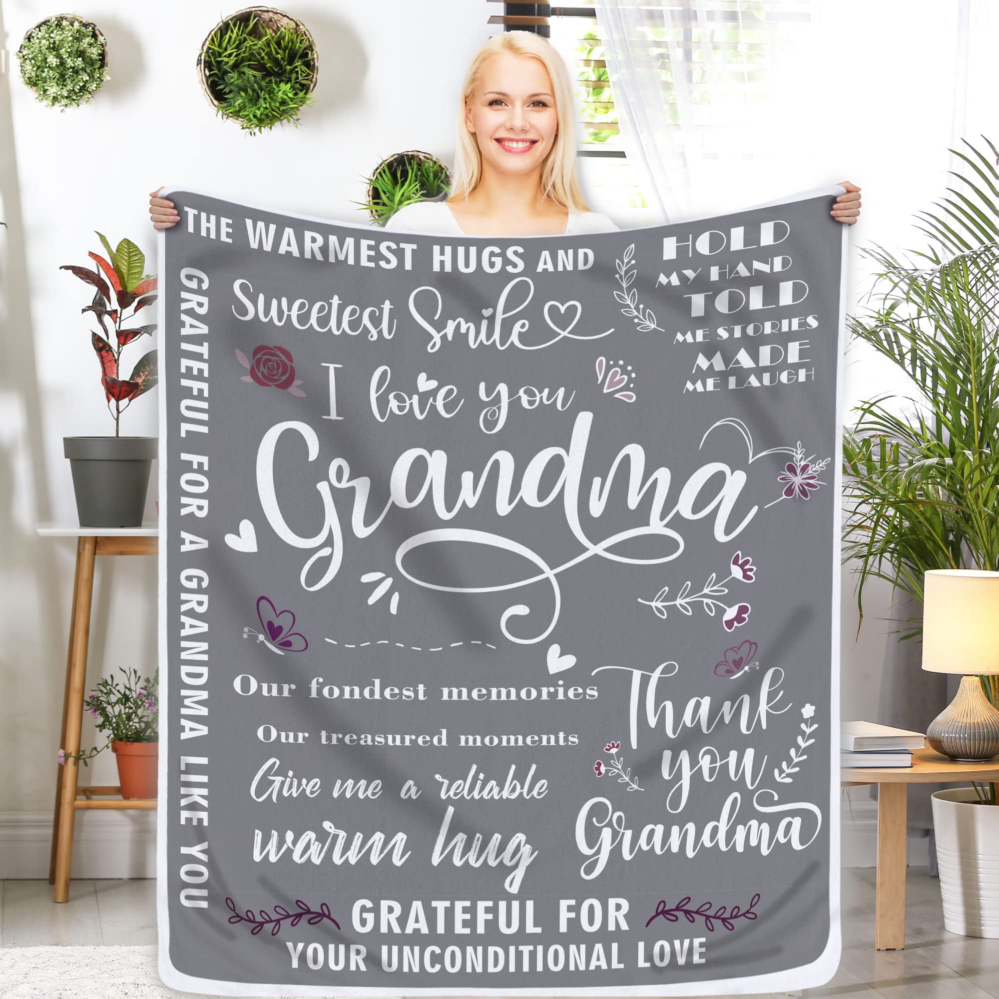 Grandma Gifts from Grandchildren, Grandmother Birthday Gift, Great Grandma  Gifts, Best Grandma Ever, Thank You Gifts for Grandmother Gigi, Mimi, Nana