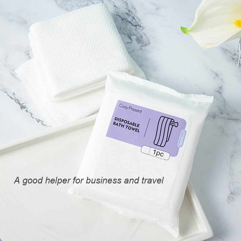 1pc Disposable Bath Towels, Large Bath Towels For Travel, Hotels