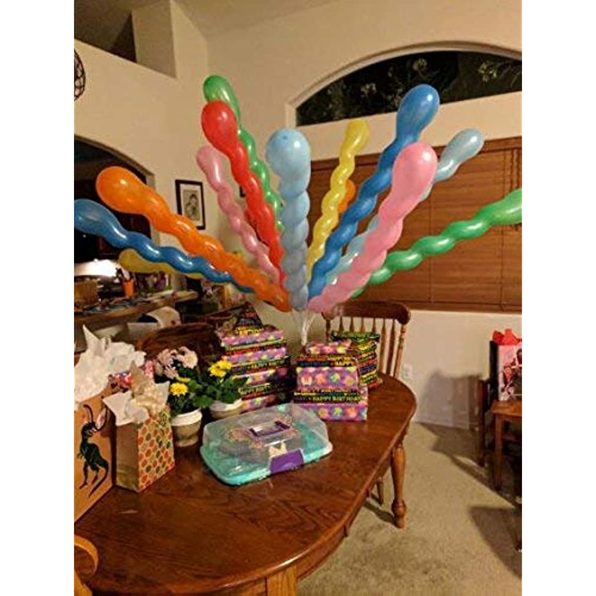 50 Globos Látex En Espiral 40 Pulgadas, Globos Fiesta Cumpleaños Niños  Niñas, Suministros Decoración Fiestas Cumpleaños, Decoración Festivales,  Pequeños Regalos Creativos, Accesorios Vacaciones, Paquete Fiesta, Juguetes  Niños Aire Libre