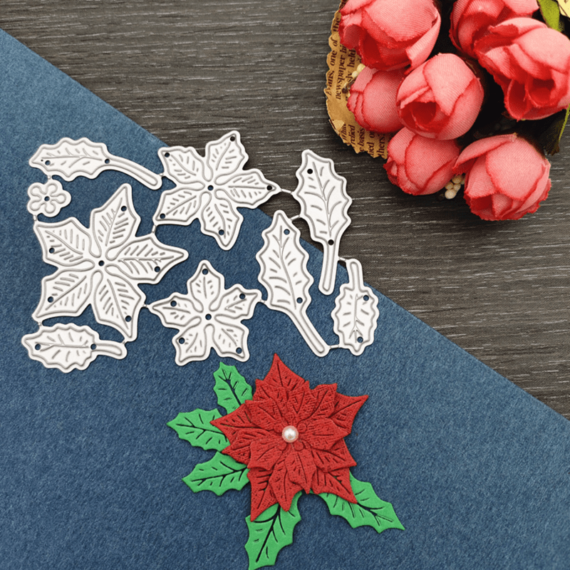 

1pc Metal Cutting Dies Cut Die Mold Flower Leaf Decoration For Paper Card Making Scrapbooking Diy Cards Photo Album Craft Decorations