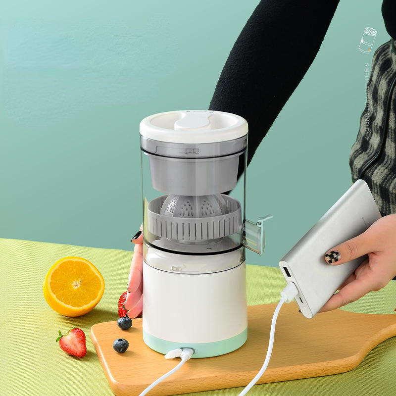 New Rechargeable Electric Juicer, Household Convenient Orange Squeezer,  Wireless Small Juice Machine, Fruit Cooking Machine
