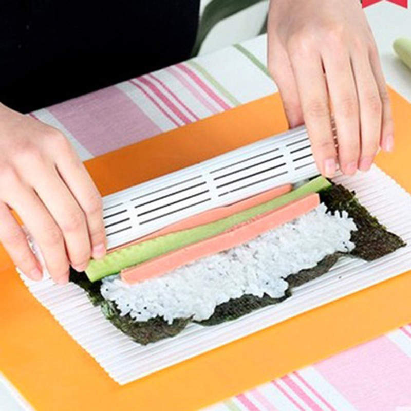 Sushi Rolling Mat, Square Sushi Maker, Plastic Sushi Roller Mat, Creative Sushi  Roller Mat, Diy Sushi Maker, Multifunctional Cooking Tool, Kitchen  Supplies, Kitchen Tools - Temu