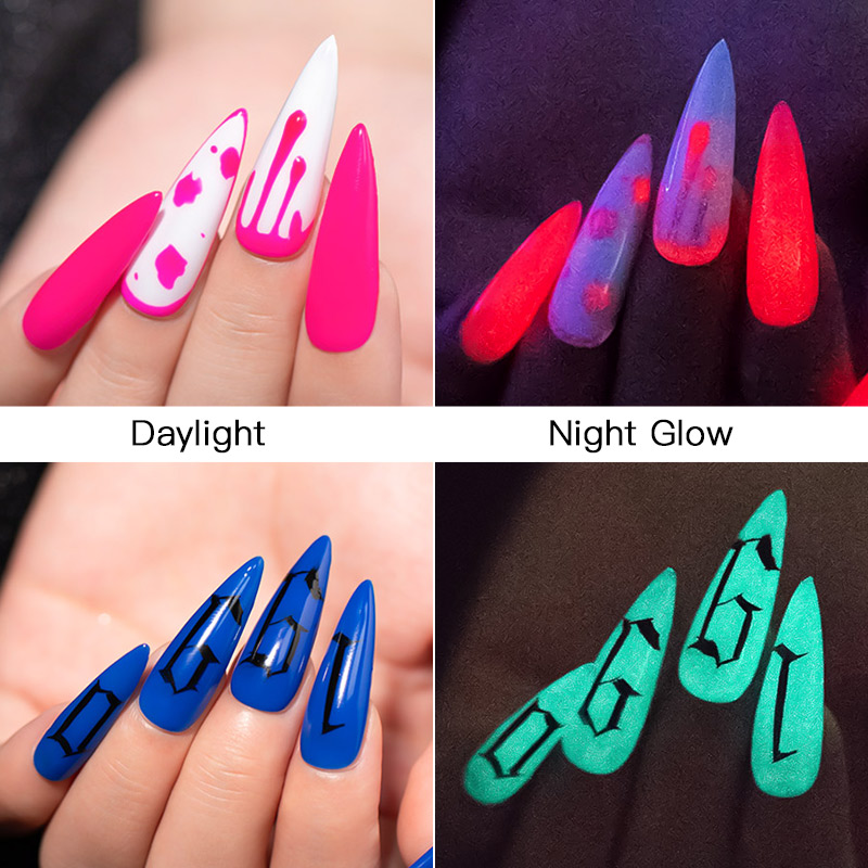 DIY Glow in the Dark Nail Polish ✵ BETTER than store-bought?! *:・ﾟ 