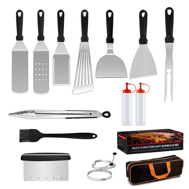 BBQ Set Grilling Tool Kit, 21-Pieces Stainless Steel Barbecue Utensil  Accessories, Premium Complete Indoor, Outdoor Grill Tool Set for Friends  Family