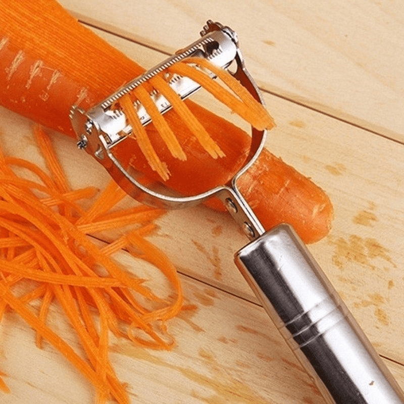 Multi Use Grater and Potato Vegetable Peeler Speed Stainless Steel