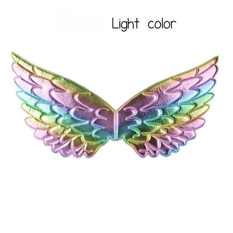 Image of Prom Performance Props Colorful Wings Wings Wings Wings Hair Hoops Unicorn Wings