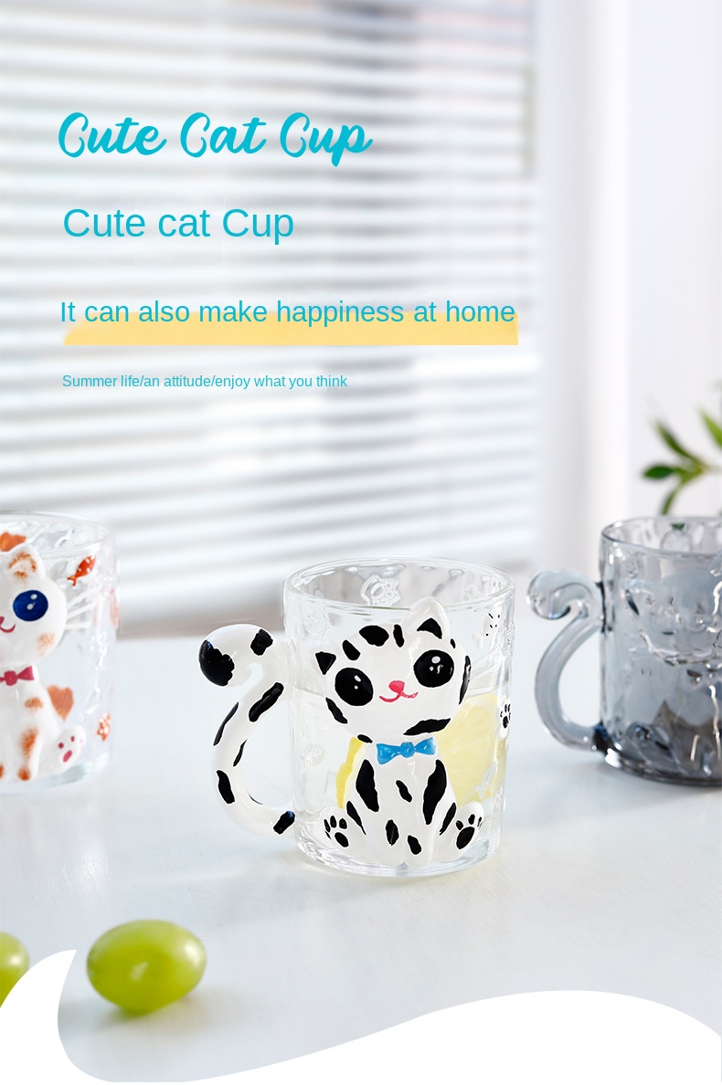 1 Unidad Taza Café Gatito Dibujos Animados Tazas Café - Temu