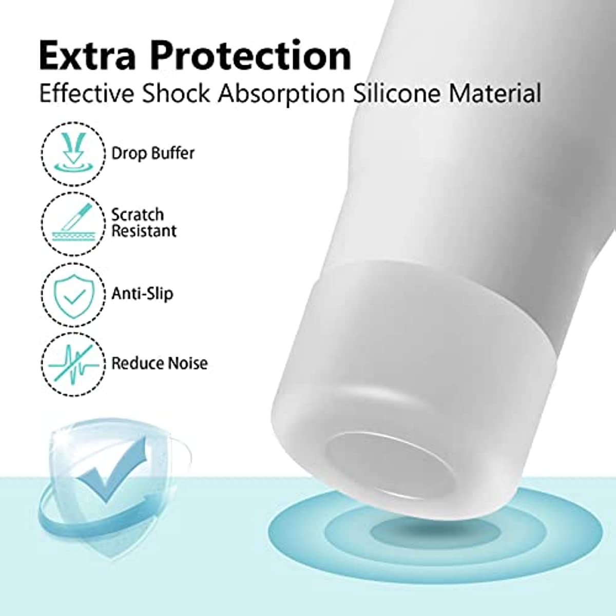 Non-slip Silicone Bottom Boot For Stanley 2.0 Flip Tumblers