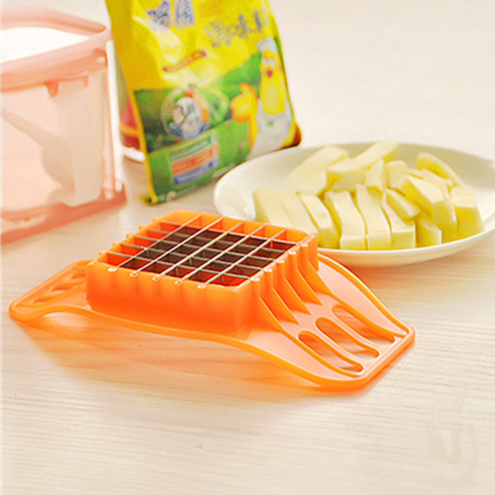 Stainless Steel Potato Chip Slicer Dough Vegetable Fruit - Temu