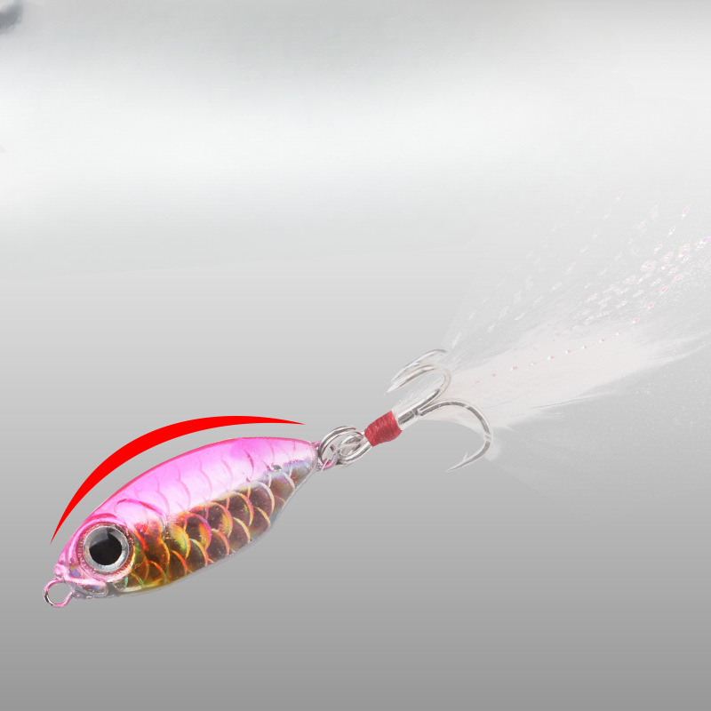 Mini Iron Plate Fishing Lure 3d Eyes Artificial Simulation - Temu