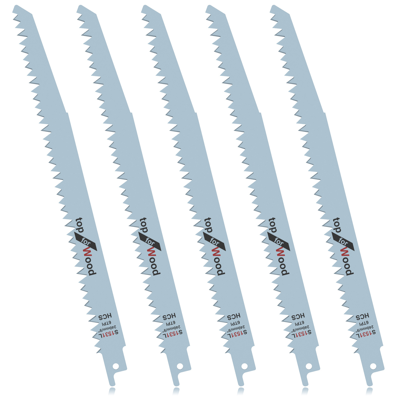 Reciprocating Saw Blade Set 5tpi High Carbon Steel Assorted Pruning Saw  Blade Sharp Wear Resistant Cutting Saw Blades For Cutting Wood Plastic Pvc  Pipe Saw Blade 5tpi - Temu