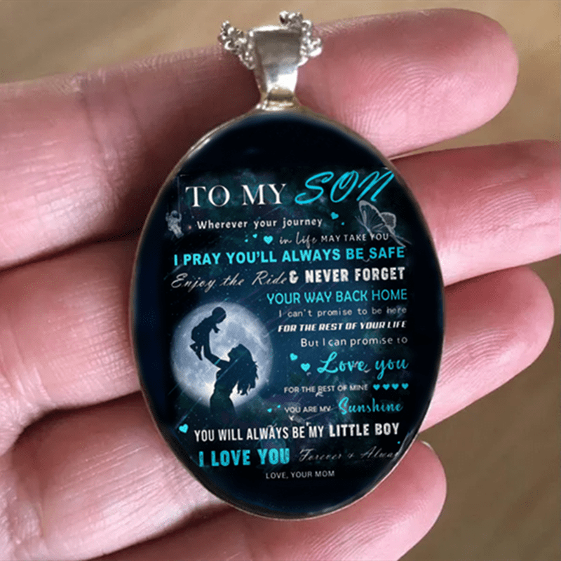 Mother to Son Necklace, Son If I Could Only Give You One Thing in Life  Necklace, Mother's Day, Son Gift, Mom Gift - Etsy