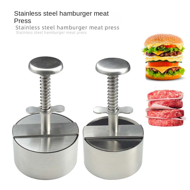 NLN Hope Stainless Steel Ham Sandwich Meat Press Maker for Making Healthy Homemade Deli Meat Come with Thermometer - Kitchen Bacon Meat Pressure Cooke