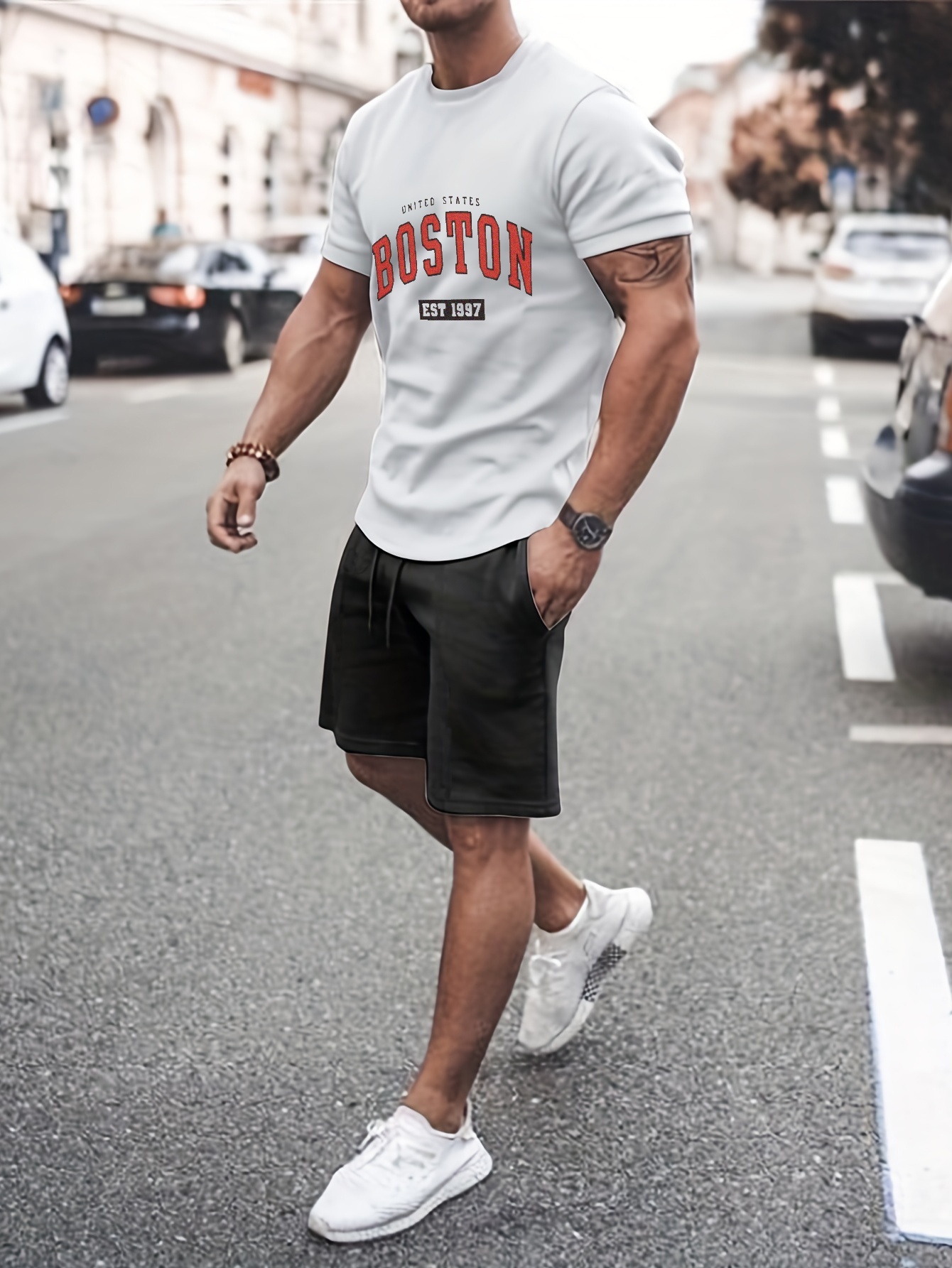 Boston Big Logo Shorts