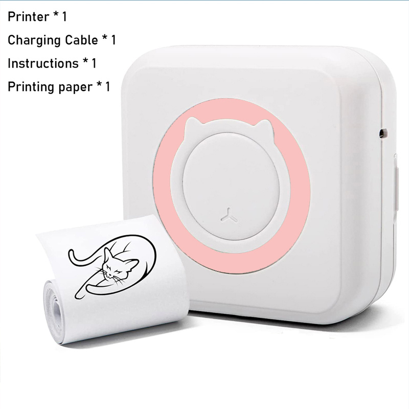 Mini Imprimante Portable Imprimante Poche Imprimante Photo - Temu