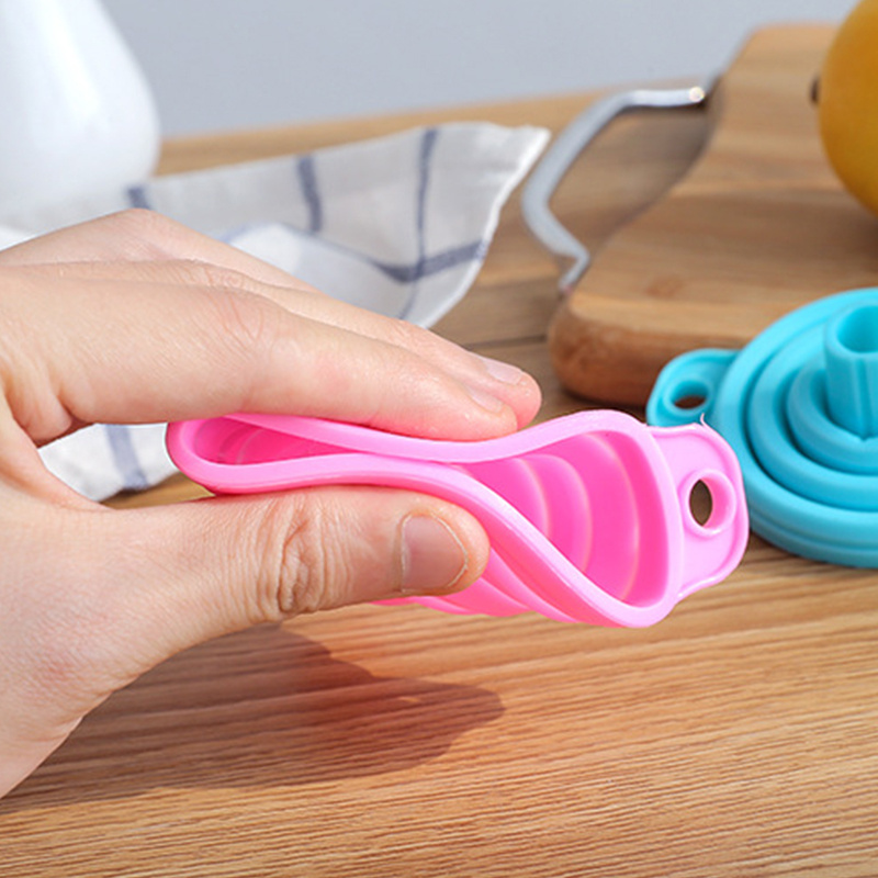 1pc, Imbuto Pieghevole In Silicone, Imbuto Pieghevole, Utensili Da Forno,  Gadget Da Cucina, Accessori Da Cucina - Temu Italy