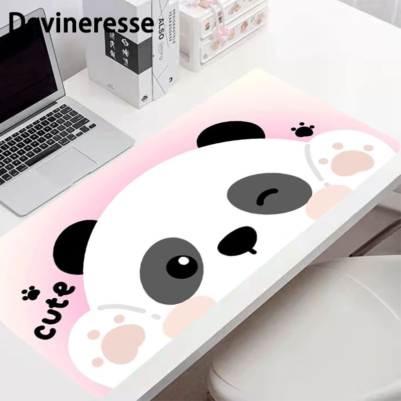 Carino Panda Grande Tappetino Mouse Gioco Pad Tastiera - Temu Italy