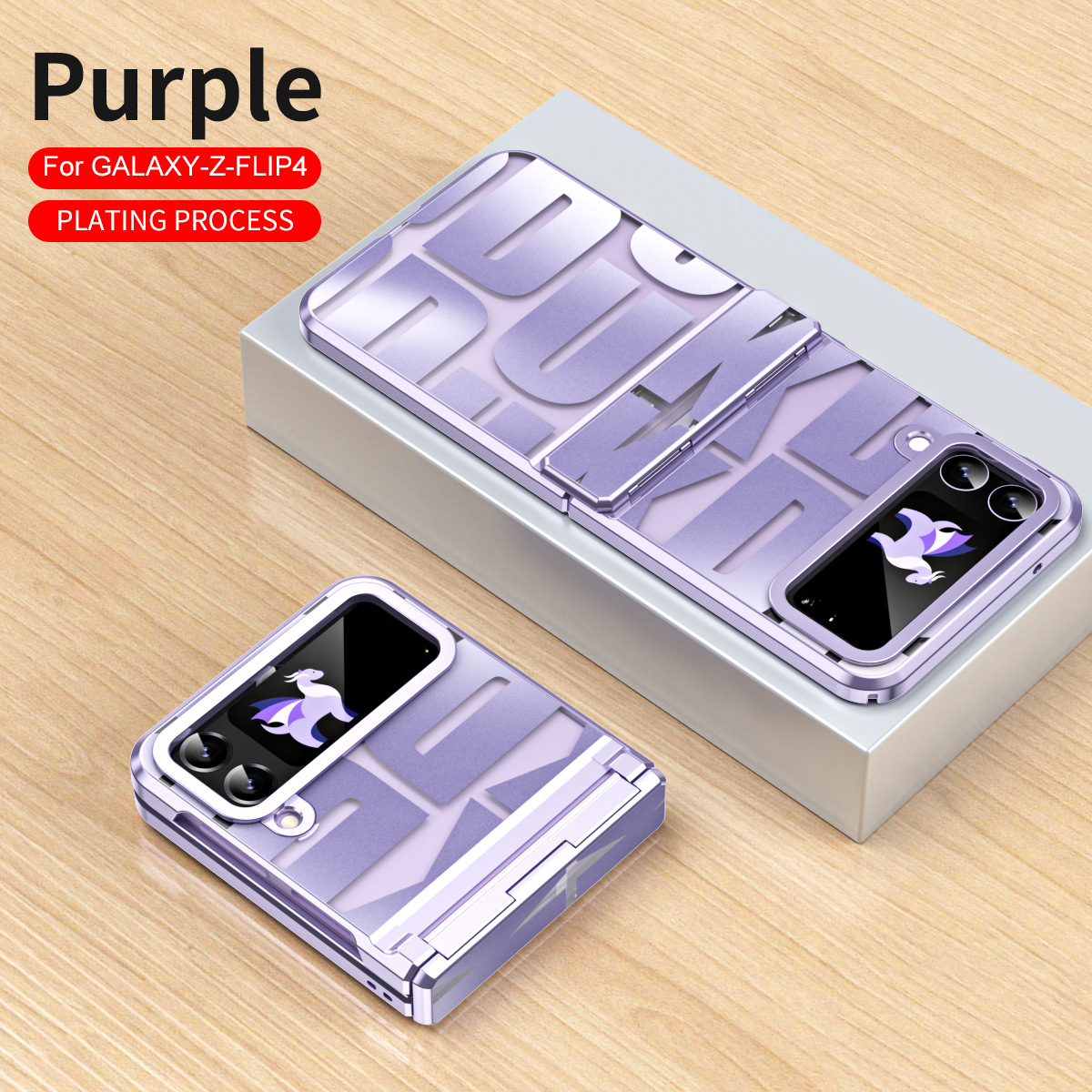 Cute Cartoon Phone Cases For Samsung Galaxy Z Flip 3 4 5 5G Luxury Hard  Plastic PC 3 in 1 Cover For Samsung Z Flip3 Flip4 Case